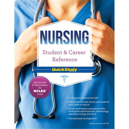 Barcharts Nursing Student & Career Reference Quickstudy Quickstudy Easel 9781423220459